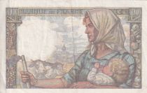France 10 Francs - Minor - 07-04-1949 - Serial O.190 -  P.99