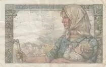 France 10 Francs - Minor - 07-04-1949 - Serial T.183