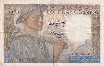 France 10 Francs - Minor - 10-03-1949 - Serial S.173 -  P.99