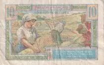 France 10 Francs - T&ecirc;te de femme - 1947 - VF.30.01