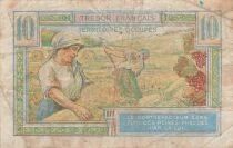 France 10 Francs - Tr&eacute;sor Fran&ccedil;ais - ND (1947)