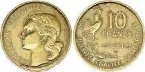 France 10 Francs - Type Georges Guiraud - France 1951 B (EC)