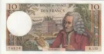 France 10 Francs - Voltaire - 01-04-1965 - Serial R.152