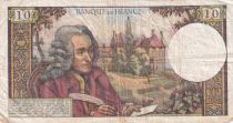 France 10 Francs - Voltaire - 01.06.1972 - Serial R.782