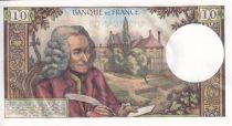 France 10 Francs - Voltaire - 02-03-1972 - Serial W.762 - P.147