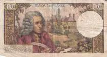 France 10 Francs - Voltaire - 02-12-1965 - Serial M.206