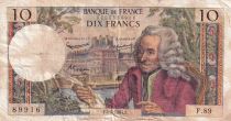 France 10 Francs - Voltaire - 04-06-1964 - Serial F.89