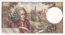 France 10 Francs - Voltaire - 07-08-1969 - Serial X.511 - P.147