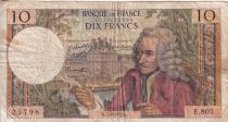 France 10 Francs - Voltaire - 07-09-1972 - Série E.805 - F.62.58