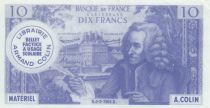 France 10 Francs - Voltaire - School banknote - 1964