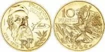 France 10 Francs, Fran&ccedil;ois Rude - 1984 Essai - Tranche A