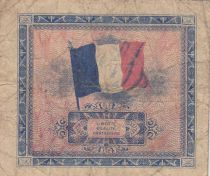 France 10 Francs Allied Military Currency - Flag - 1944