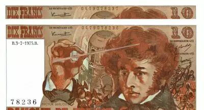 France 10 Francs Berlioz - 03-07-1975 Serial Q.192 2 consecutives numbers