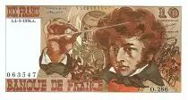 France 10 Francs Berlioz - 04.03.1976 - Serial O.286 - Fay.63.18