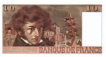 France 10 Francs Berlioz - 06.07.1978  - Serial L.306 - Last alphabet - Fay.63.25