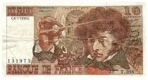 France 10 Francs Berlioz - 06.07.1978  - Serial T.306 - Last alphabet - Fay.63.25
