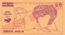 France 10 Francs Berlioz - Desa Inca PTT - Post and telecom - No value