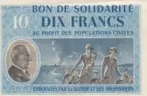 France 10 Francs Bon de Solidarit&eacute; - WWII - 1941-1942