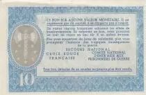 France 10 Francs Bon de Solidarit&eacute; - WWII - 1941-1942