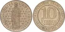 France 10 Francs Comm&eacute;mo. Mill&eacute;naire Cap&eacute;tien FRANCE 1987 (UN)
