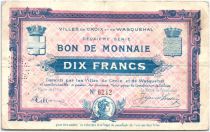 France 10 Francs Croix-Wasquehal City