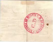 France 10 Francs Cuincy City - 1915