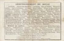 France 10 Francs Douai City - 1916