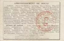 France 10 Francs Douai City - 1916