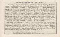 France 10 Francs Douai City - 1916