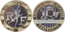 France 10 Francs France Génie de la Bastille - 2001 Frappe BU
