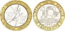 France 10 Francs Génie - 1992 - Bimétal