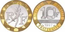 France 10 Francs G&eacute;nie - 1997 - Frappe BE