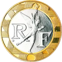 France 10 francs G&eacute;nie de la Bastille - 1998 - BE