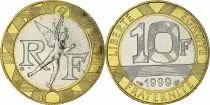 France 10 Francs Génie de la Bastille - 1999 - BU