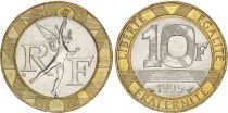 France 10 Francs Genius 1995 -  XF
