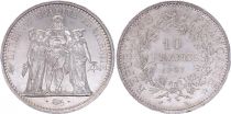 France 10 Francs Hercule - 1967 Argent