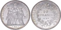 France 10 Francs Hercule - 1968 Argent