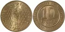 France 10 Francs Hugo Capet First King of France (987-996) - 1987
