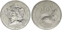 France 10 Francs Jimenez - 1986 - AU to UNC