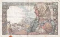 France 10 Francs Miner - 07-04-1949 - Serial B.190