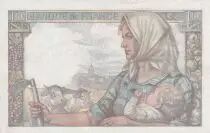 France 10 Francs Miner - 09-09-1943 Serial K.56 - XF