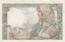 France 10 Francs Miner - 22-06-1944 Serial K.96 - VF