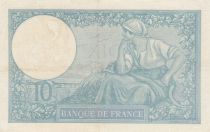 France 10 Francs Minerva - 02-01-1941 - Serial X.82831 - WPM. 84