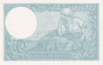 France 10 Francs Minerva - 06-07-1939 - Serial T.69980