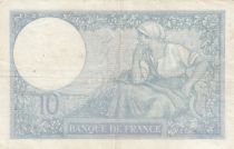 France 10 Francs Minerva - 09-01-1941 - Serial B.83384