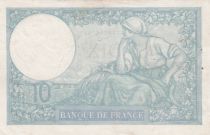 France 10 Francs Minerva - 14-09-1939 Serial Z.71750 - VF