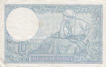 France 10 Francs Minerva - 17-08-1939 - Serial H.70890