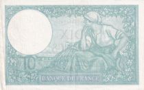 France 10 Francs Minerva - 21-11-1940 - Serial P.80011