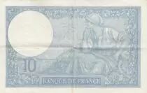 France 10 Francs Minerva - 24-10-1940 - Serial U.78274