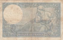 France 10 Francs Minerva - 25-02-1937 - Serial J.68080